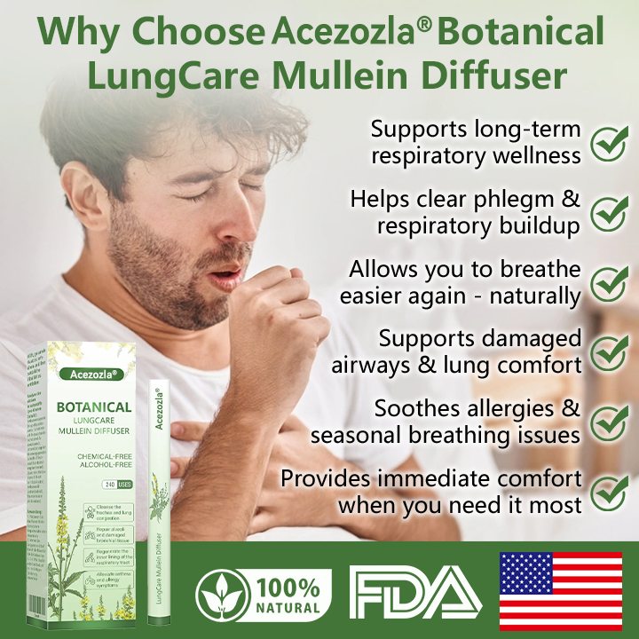 Acezozla® Botanical LungCare Mullein Diffuser