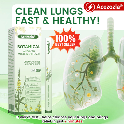 Acezozla® Botanical LungCare Mullein Diffuser