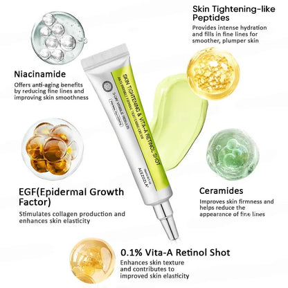 🧠👨‍⚕️Made and shipped from the USA 💫ACEZOZLA® Skin Tightening & Vita-A Retinol Retinol shot Anti-Wrinkle Firming Tightening cream - Last Day Promotion 70% OFF