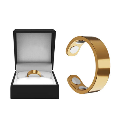 Hotplex™ Magnetic Ring - Elegant Stainless Steel Ring - Magnet Rings