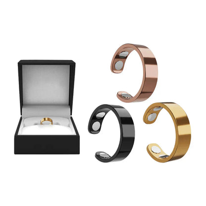 Hotplex™ Magnetic Ring - Elegant Stainless Steel Ring - Magnet Rings