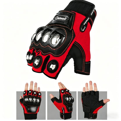 Titanium alloy hard joint-Indestructible Outdoor Self-defense Gloves