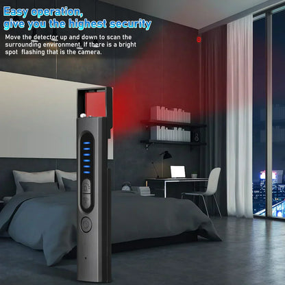 🕵️‍♂️ 50% OFF NOW! ✨Hidden Camera & GPS Detector with 5 Search Modes and LCD Screen for Personal Protection 📡🔒