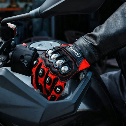 Titanium alloy hard joint-Indestructible Outdoor Self-defense Gloves