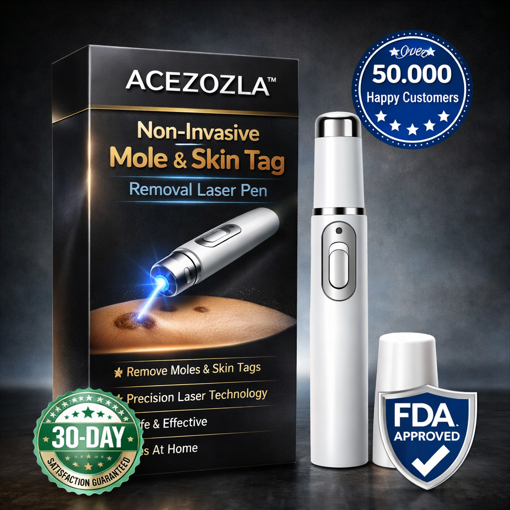 🔥 Erase Moles & Skin Tags in Days! ACEZOZLA™ Non-Invasive Laser Pen – Hospital-Grade, Safe & Painless ✨