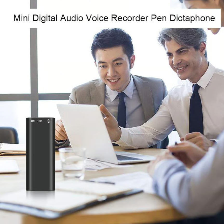 Secret Spy Recorder - Smart Sound Capture, Compact & Easy to Use, Long Battery Life 🔋