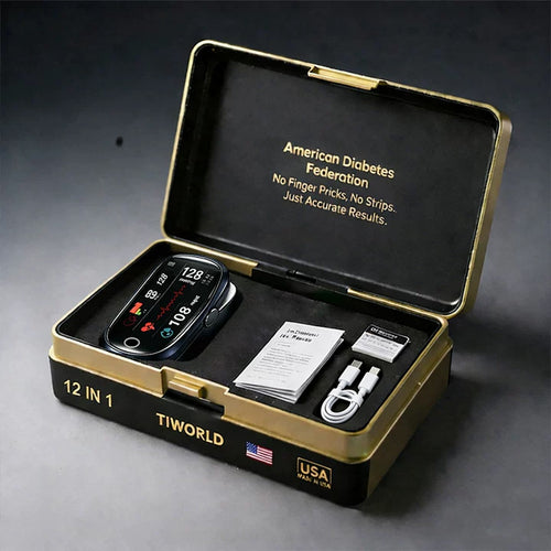 🔥Final 3 Hours: 50% OFF🏆Non-Invasive Blood Glucose Meter[99.9% Accuracy]✅TGA Approved